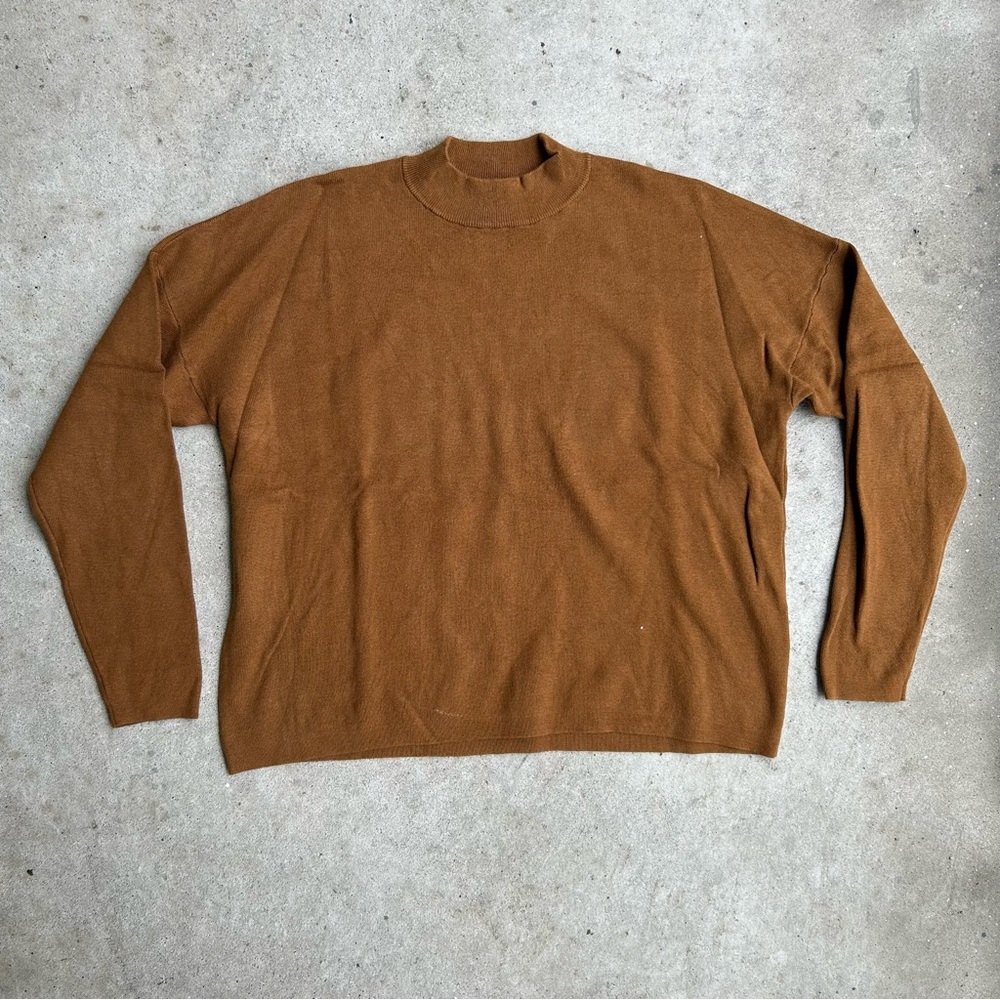 H&M Women’s Boxy Mock Neck Size Medium